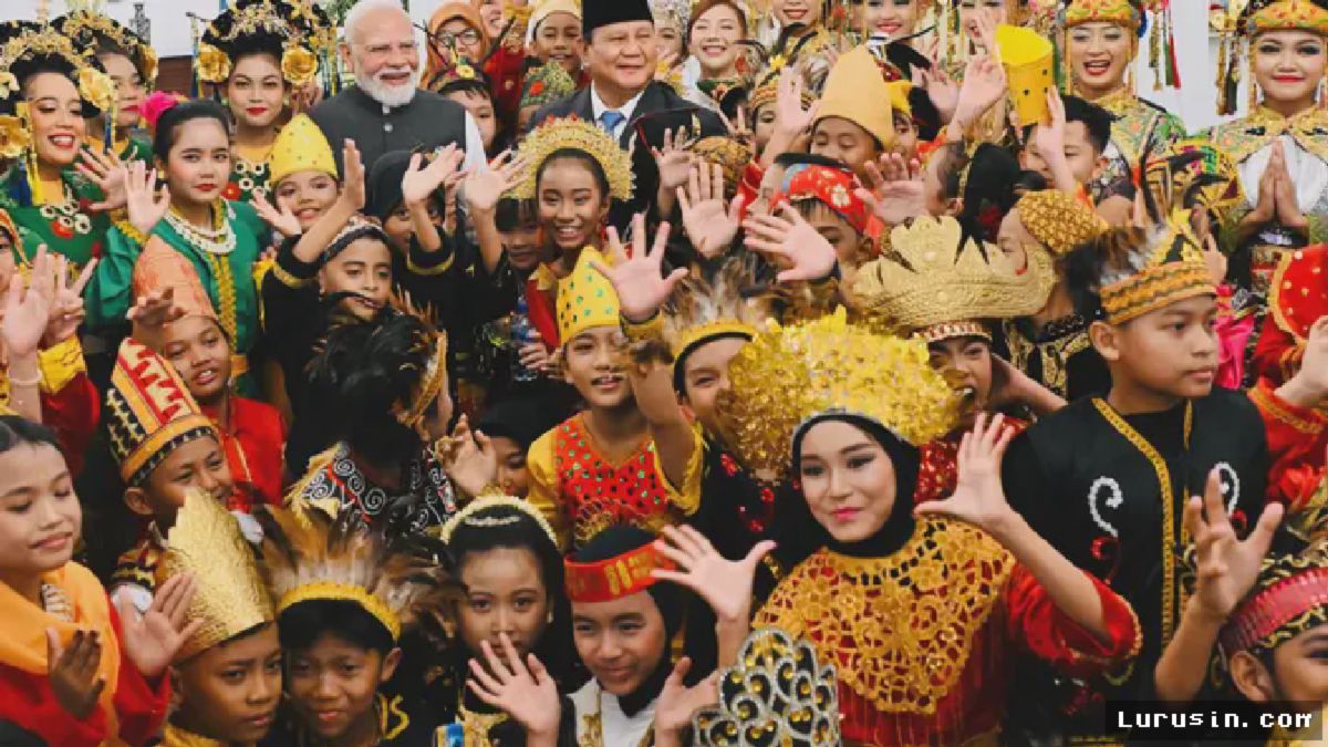Jakarta — Presiden Prabowo Terima Kunjungan Kenegaraan PM India Narendra Modi di Istana Negara