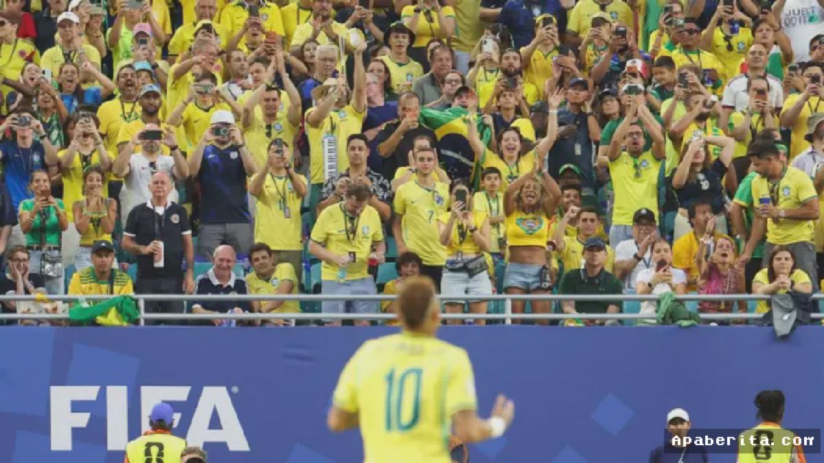 Miami — Neymar Bawa Brasil Kalahkan Skotlandia 2-0