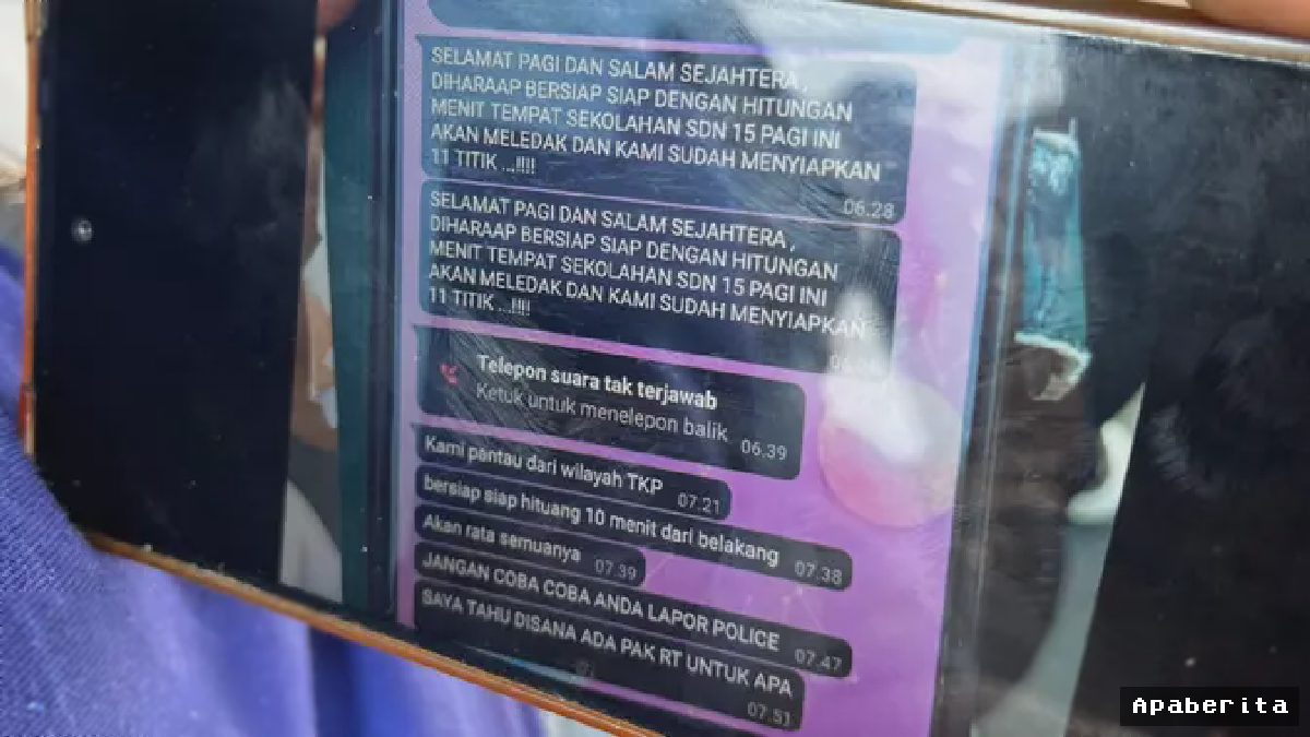 Ancaman Bom via WhatsApp Guncang MPLS SDN di Jagakarsa
