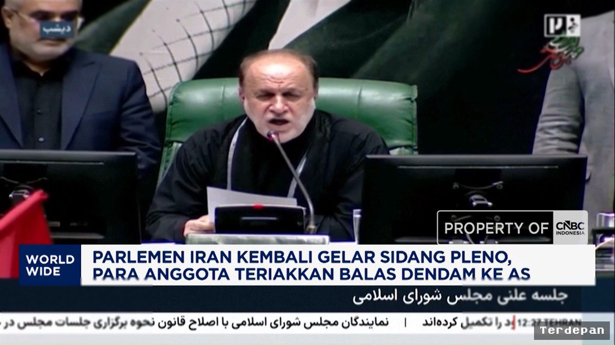 Parlemen Iran Serukan Pembalasan terhadap AS dalam Sidang Perdana