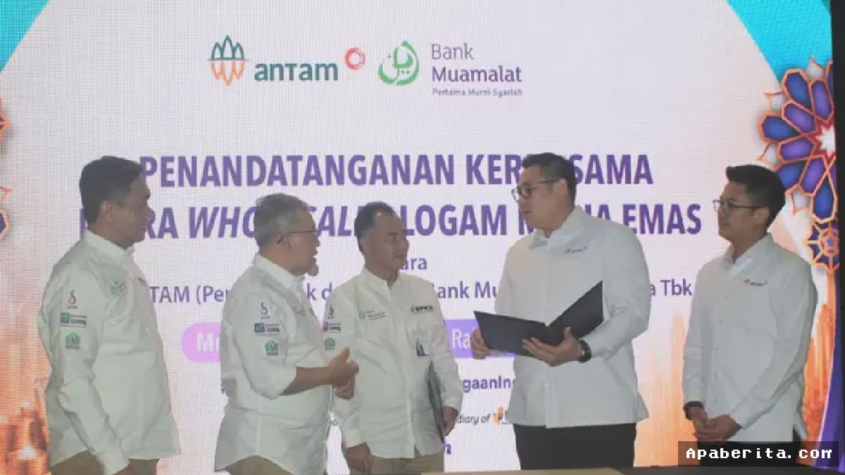 Bank Muamalat Gandeng ANTAM untuk Perdagangan Emas Fisik