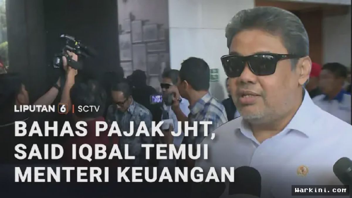 Said Iqbal Sambangi Menteri Keuangan, Bahas Pajak JHT Sambil Makan Siang