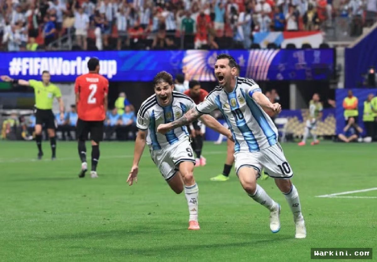 Comeback Gila Argentina Depak Mesir, Lolos Perempat Final Piala Dunia