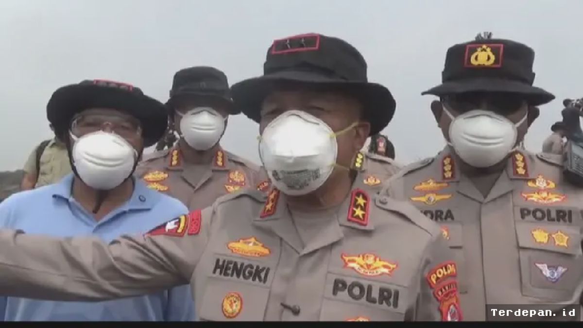 Kapolda Banten Tinjau Kebakaran TPA Jatiwaringin, Teknologi Deteksi Dini Disorot