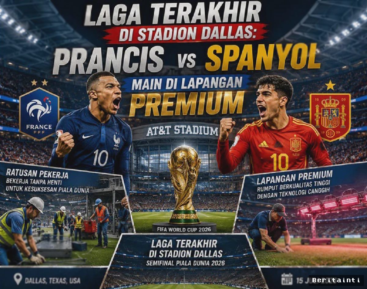 Spanyol Kalahkan Prancis di Dallas, Lamine Yamal Cetak Dua Gol