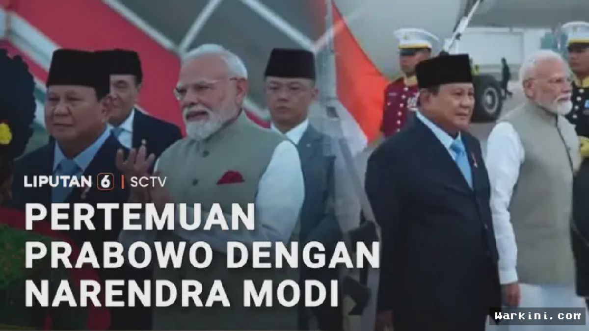 Jakarta — Prabowo Sambut Langsung PM Modi di Bandara Halim, Chemistry Langsung Dapat!