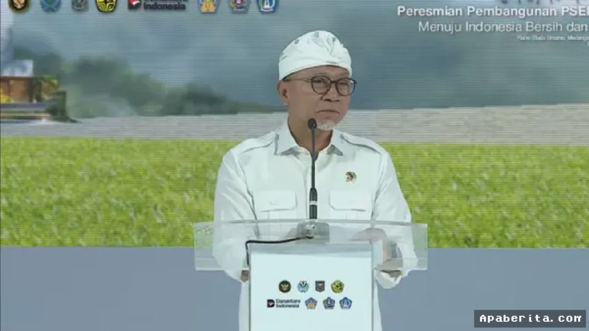 Zulkifli Hasan Resmikan Proyek PSEL di Bali, Dorong Pengolahan Sampah Jadi Energi Listrik