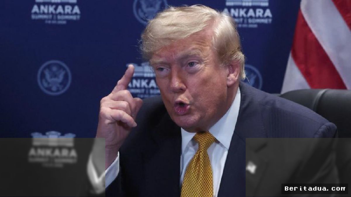 TRUMP — Trump Umumkan Gencatan Senjata Berakhir, Sebut Pemerintah Iran Sampah