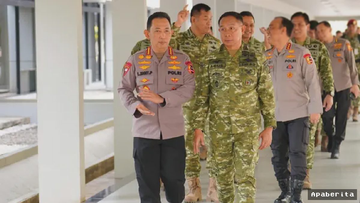 Sinergi TNI-Polri Diperkuat dalam Pertemuan Strategis di Mabes Cilangkap