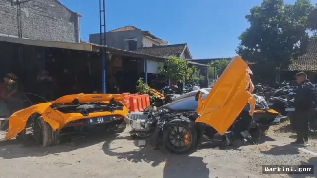 Andra ST Sukoharjo — McLaren YouTuber Hancur Setelah Kecelakaan Tunggal