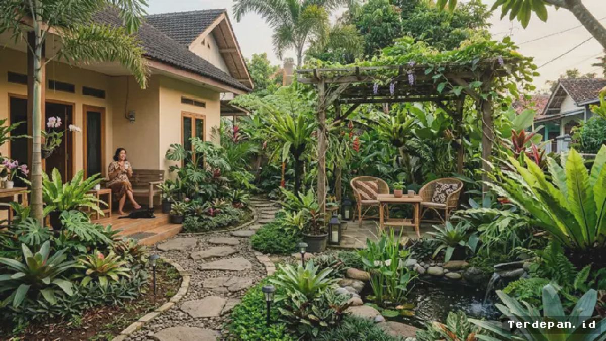 Desainer Ungkap Rahasia Menghadirkan Hutan Tropis di Halaman Rumah