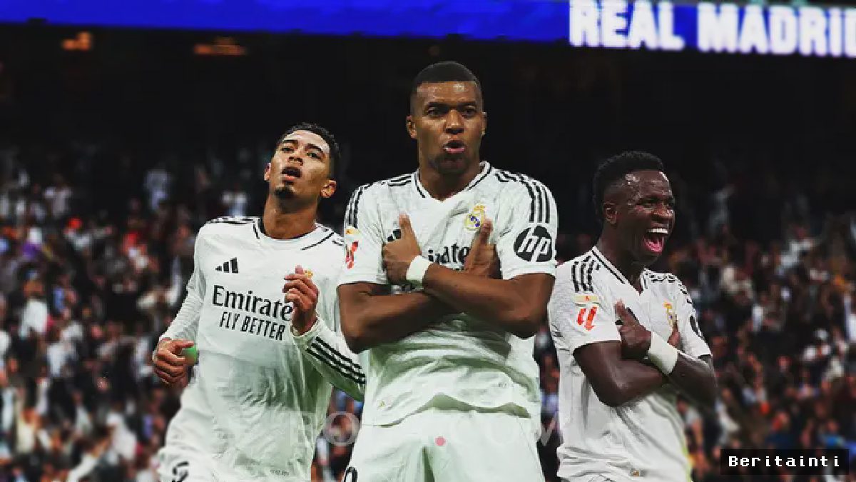 Membedah Trio Maut Real Madrid: Bellingham, Mbappe, dan Vinicius