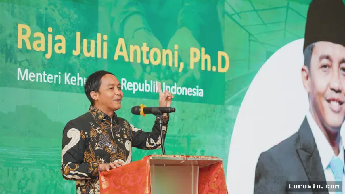 Menteri Kehutanan Raja Juli Antoni Membuka Workshop Perhutanan Sosial Inklusif