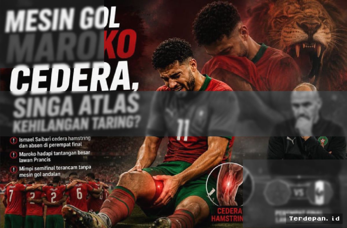 Maroko Panik, Pencetak Gol Terbanyak Cedera Jelang Perempat Final