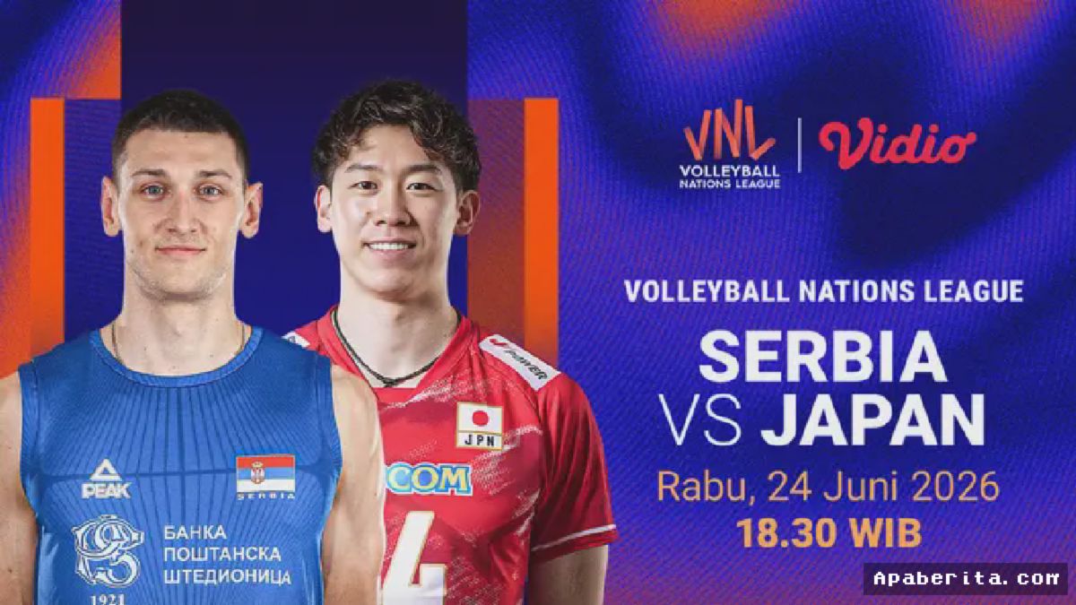 Volleyball Nation League (VNL) – Serbia vs Japan