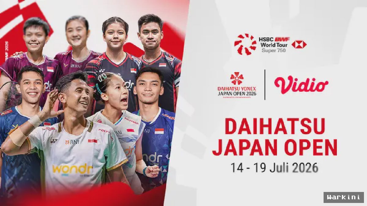BWF Japan Open 2026 Kembali, Saksikan Live Streaming di Vidio