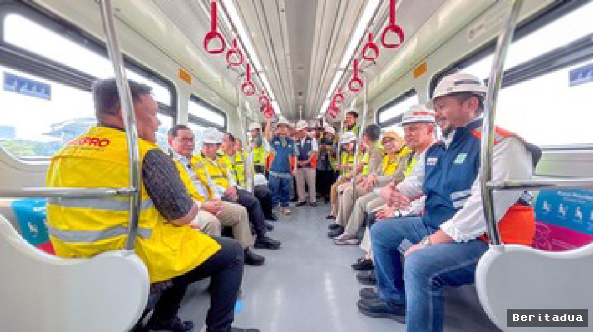 Gubernur DKI Tinjau Proyek LRT Fase 1B, Kontraktor Optimis Selesai Tepat Waktu
