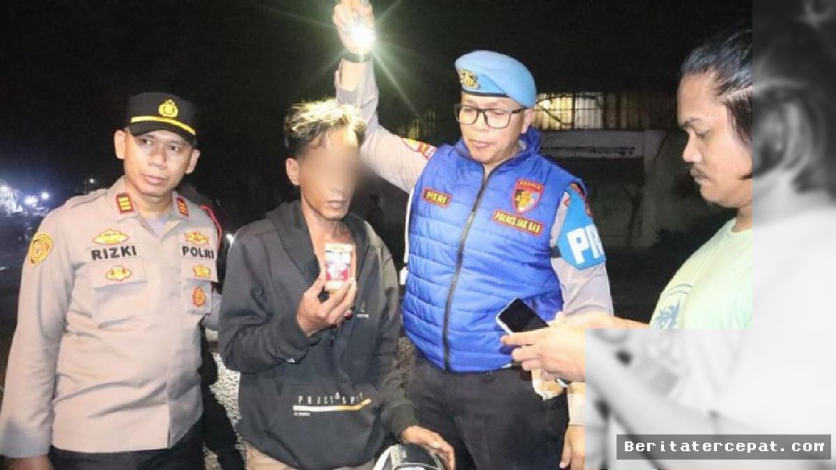 Jakbar — Polisi Ringkus Pria Bawa Sabu Saat Patroli Dini Hari