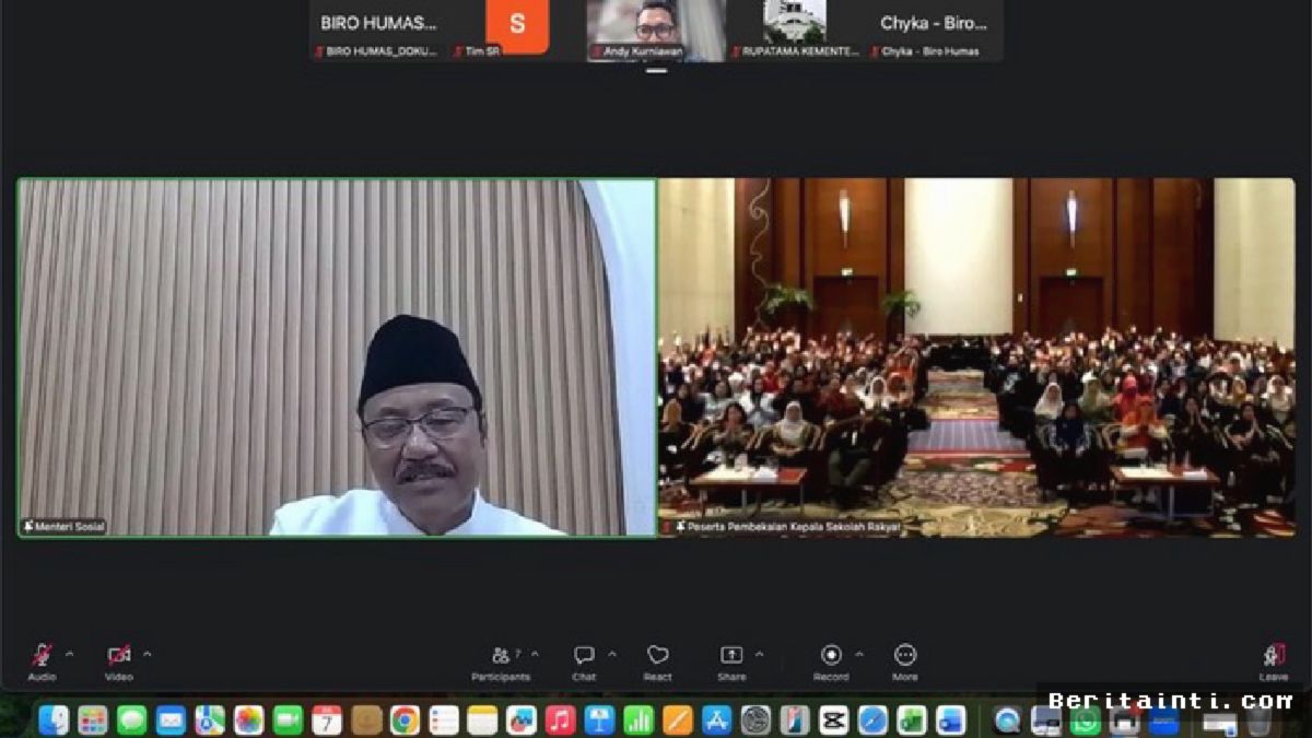 Jakarta — Mensos Bekali 191 Kepala Sekolah Rakyat Jelang MPLS