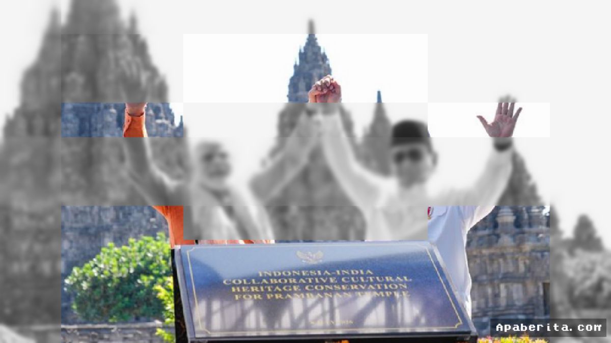 Yogyakarta — RI-India Perkuat Kerja Sama Restorasi Candi Perwara Prambanan