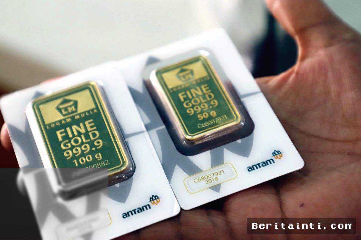 Harga Emas Antam Anjlok Rp14.000, Terendah Sepekan pada 9 Juli 2026