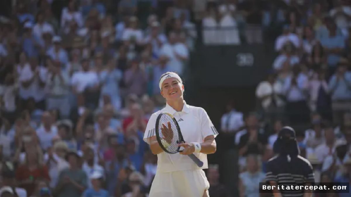Wimbledon: Muchova Bungkam Osaka, Lolos ke Semifinal