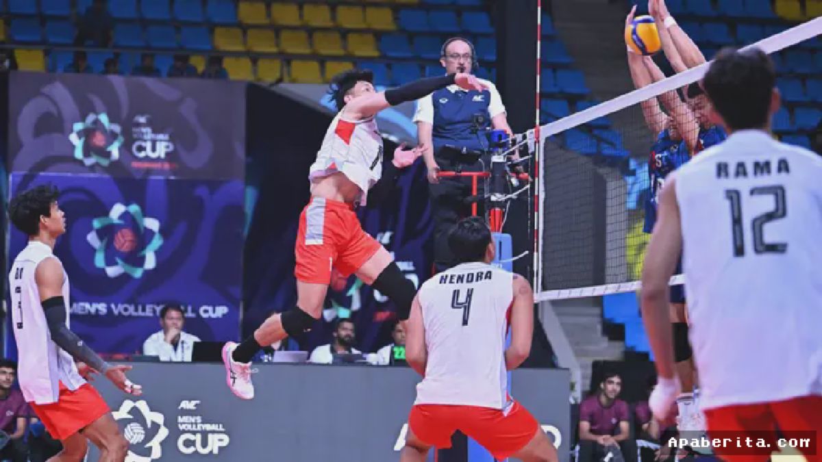 Bangkok — Timnas Indonesia Raih Kemenangan Kedua Atas Thailand di AVC Cup 2026