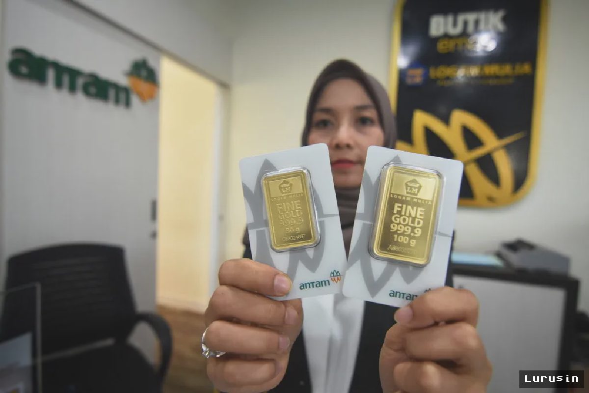 Emas Antam Akhiri Tekanan Dua Hari, Buyback Melonjak Tajam