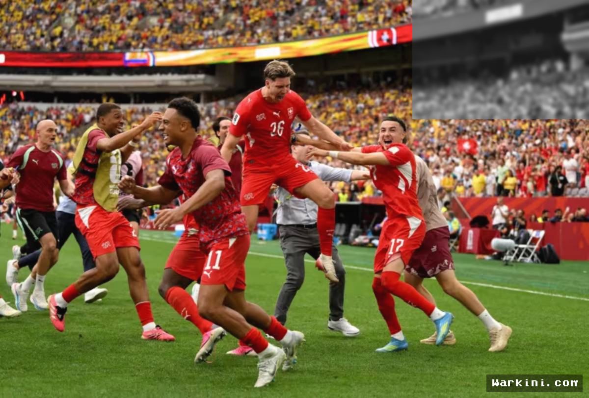 Swiss Singkirkan Kolombia via Adu Penalti Mencekam!