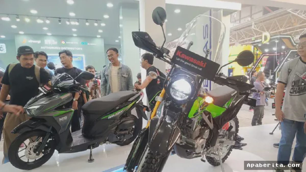 Kawasaki Perkenalkan Tiga Motor Baru di Jakarta Fair 2026