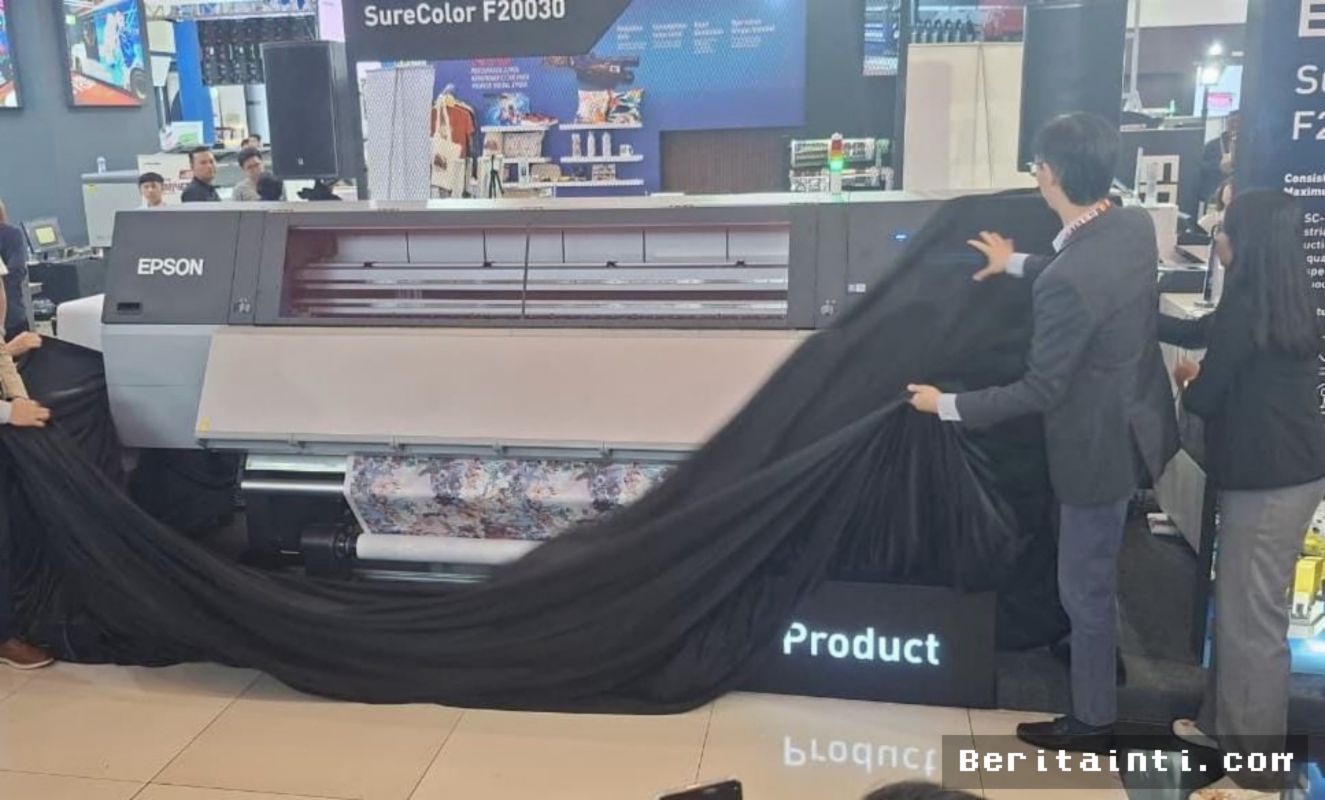 Epson Luncurkan Printer Tekstil di Surabaya, Pacu Efisiensi Industri