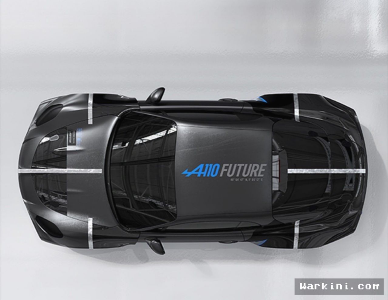 Jakarta – Alpine mulai membuka selubung mobil sport listrik generasi ketiga, A110