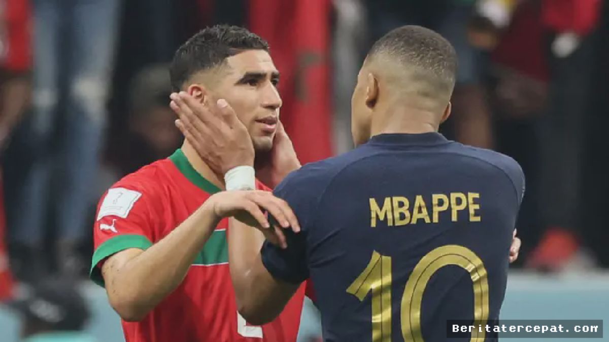 Doha— Air Mata Hakimi dan Ziyech Iringi Kehancuran Maroko di Semifinal