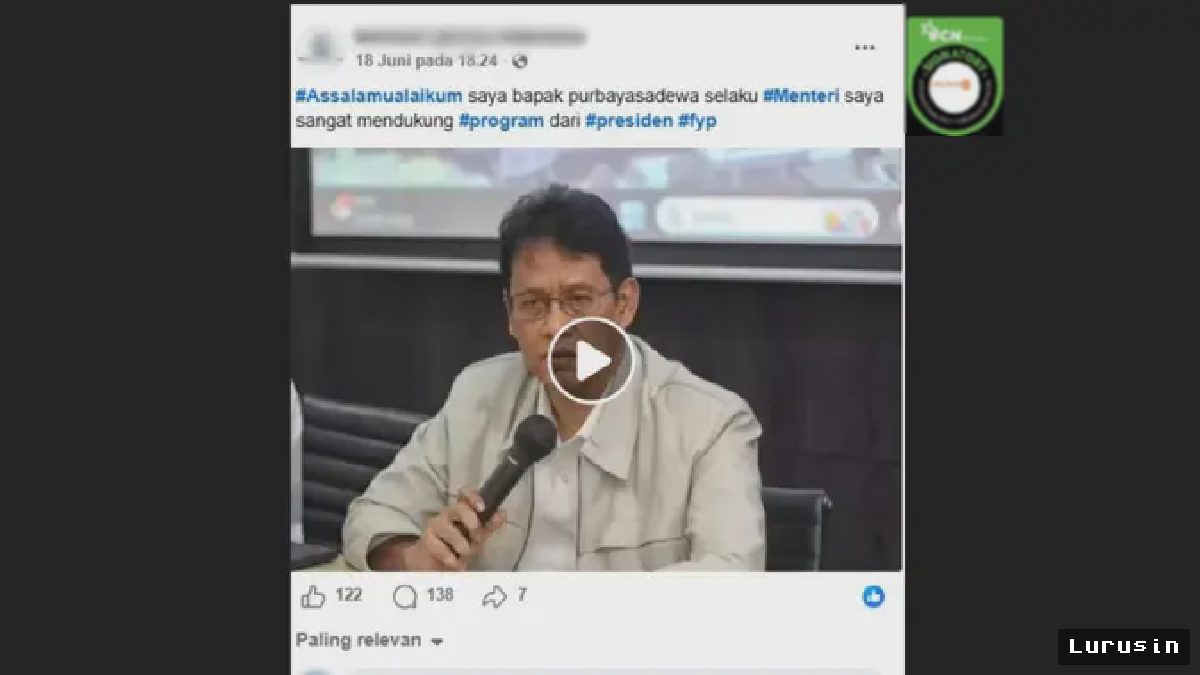 Fakta Video Menkeu Purbaya Umumkan Dana Bantuan Pensiunan