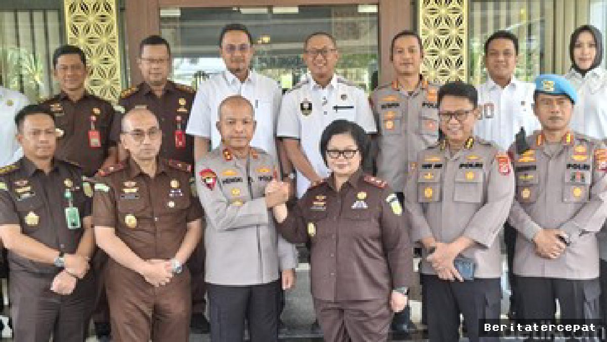 Kapolda Banten Silaturahmi ke Kajati, Dorong Keadilan Restoratif