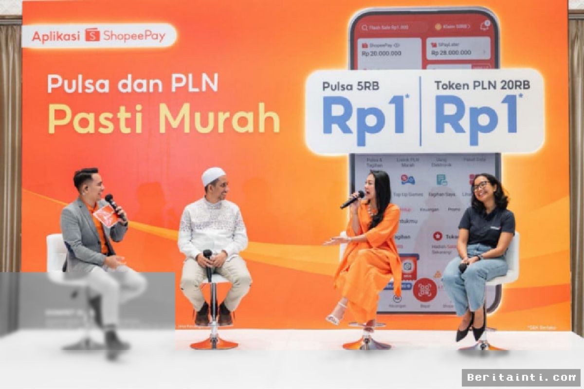 ShopeePay Luncurkan Kampanye Pulsa dan PLN Pasti Murah