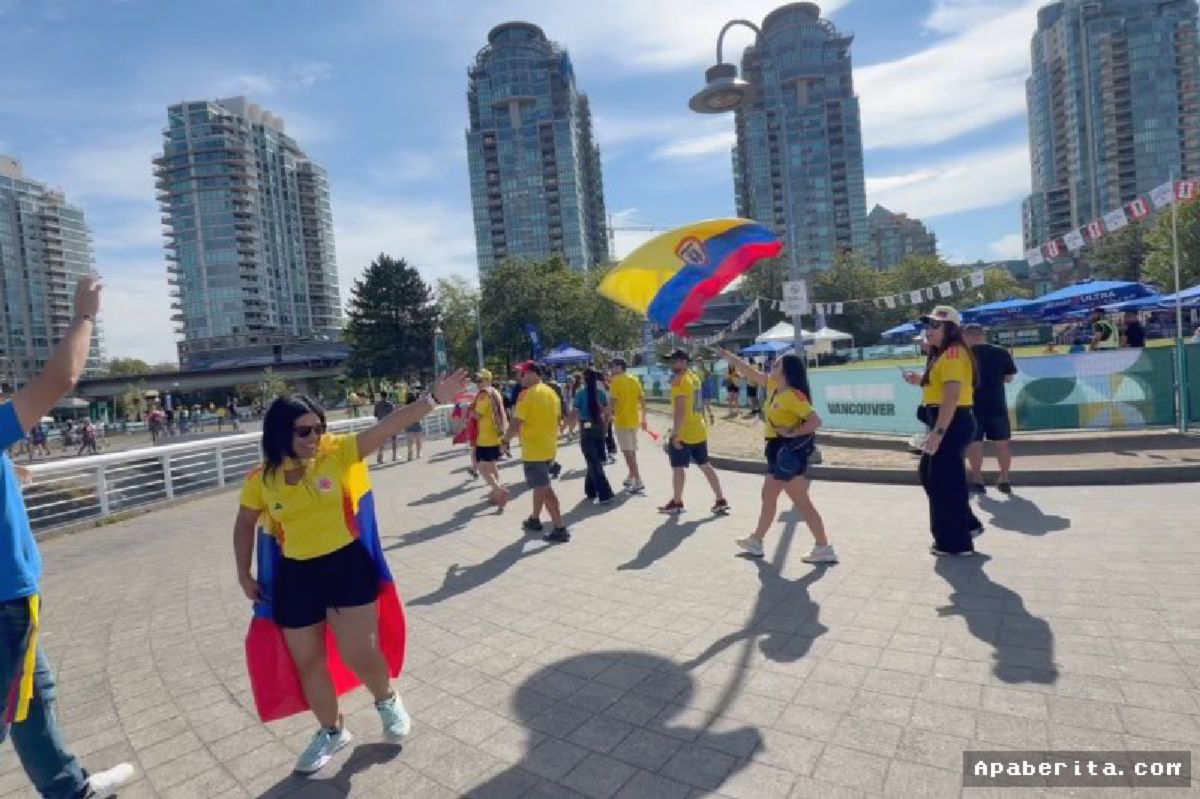 Vancouver — Suporter Meriahkan Laga Pamungkas Piala Dunia di BC Place