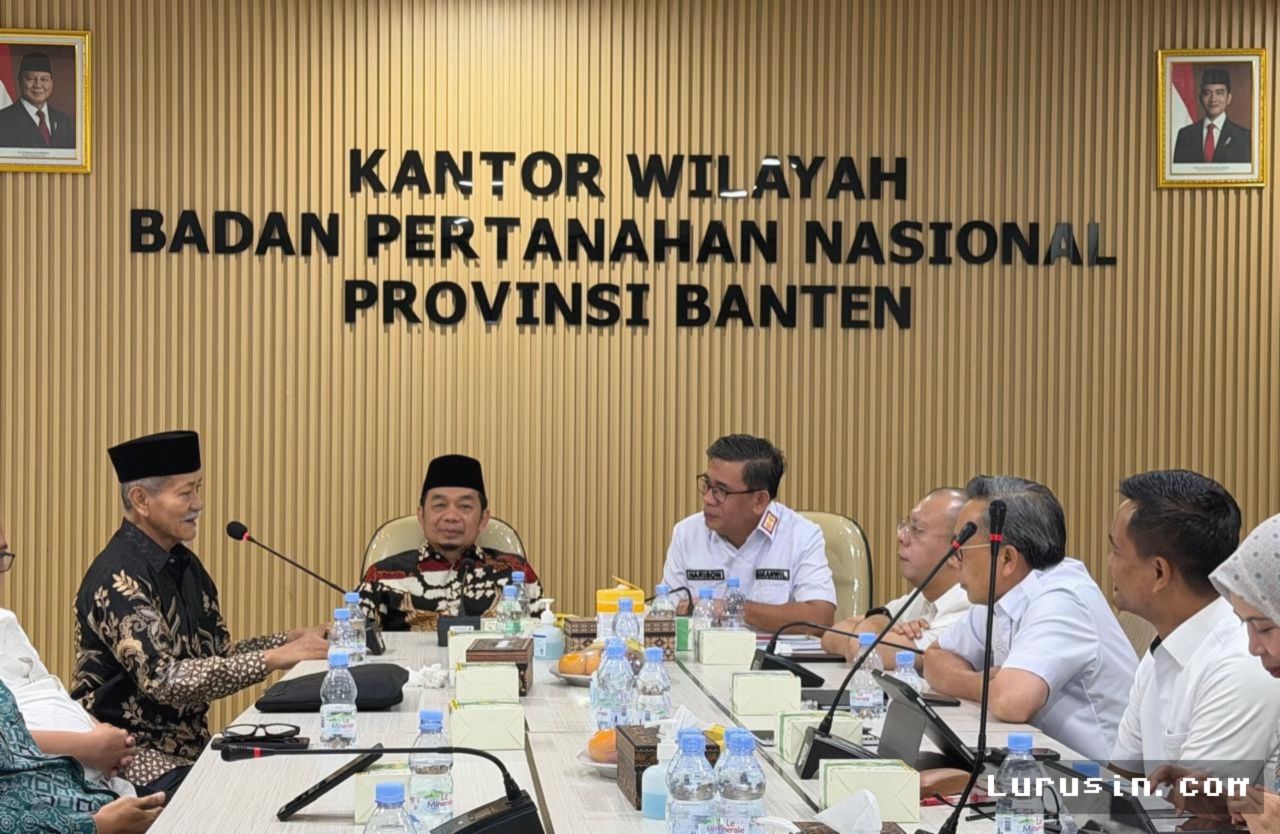 Ketum PB Mathla’ul Anwar Percepat Sertipikasi Tanah di Banten