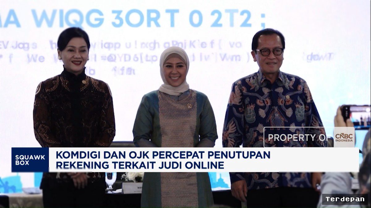 Komdigi dan OJK Percepat Blokir Rekening Judi Online