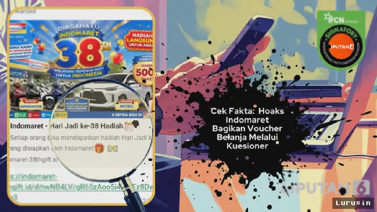 Hoaks Voucher Indomaret: Iming-iming Belanja Gratis Berujung Pencurian Data