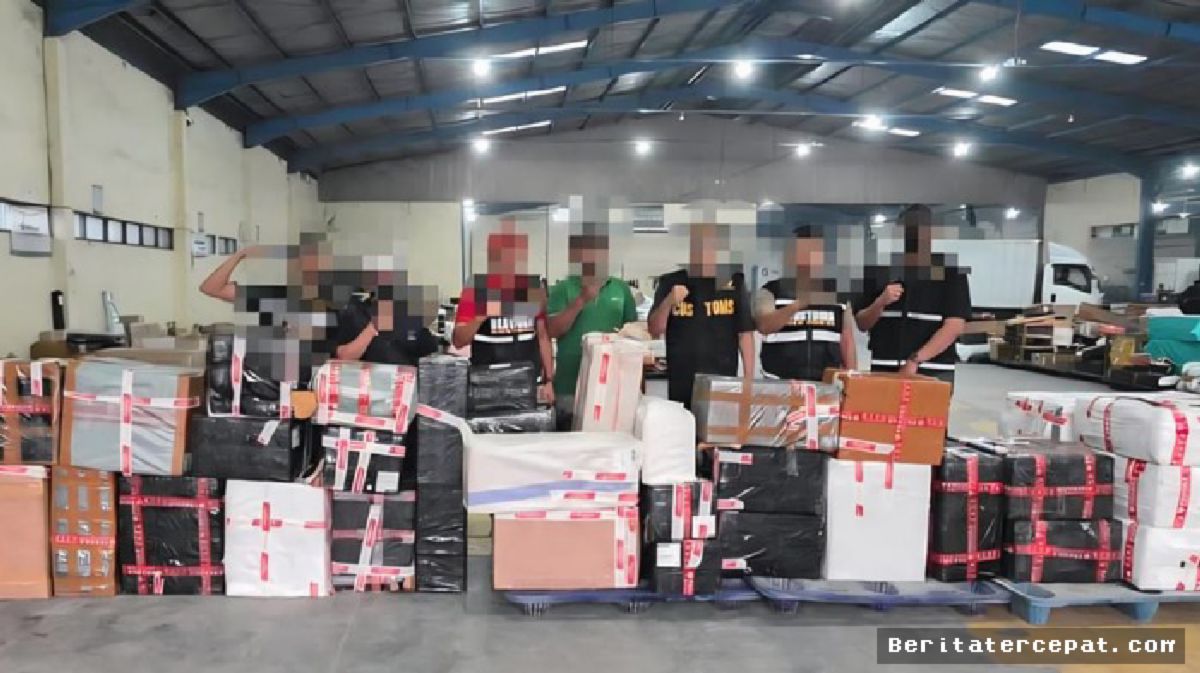 BOGOR — Bea Cukai Amankan 6 Juta Batang Rokok Ilegal