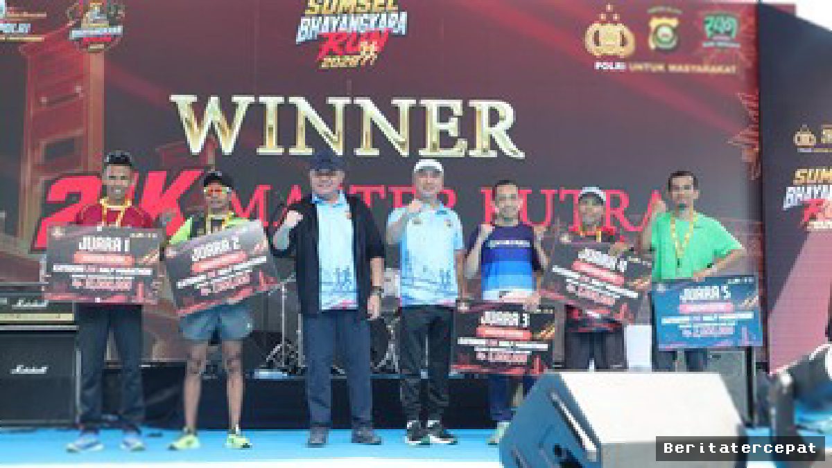 8.000 Pelari Guncang Palembang, Cuan UMKM Meledak