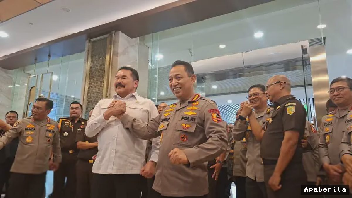 Kapolri dan Jaksa Agung Bahas Penguatan Koordinasi Hukum Strategis