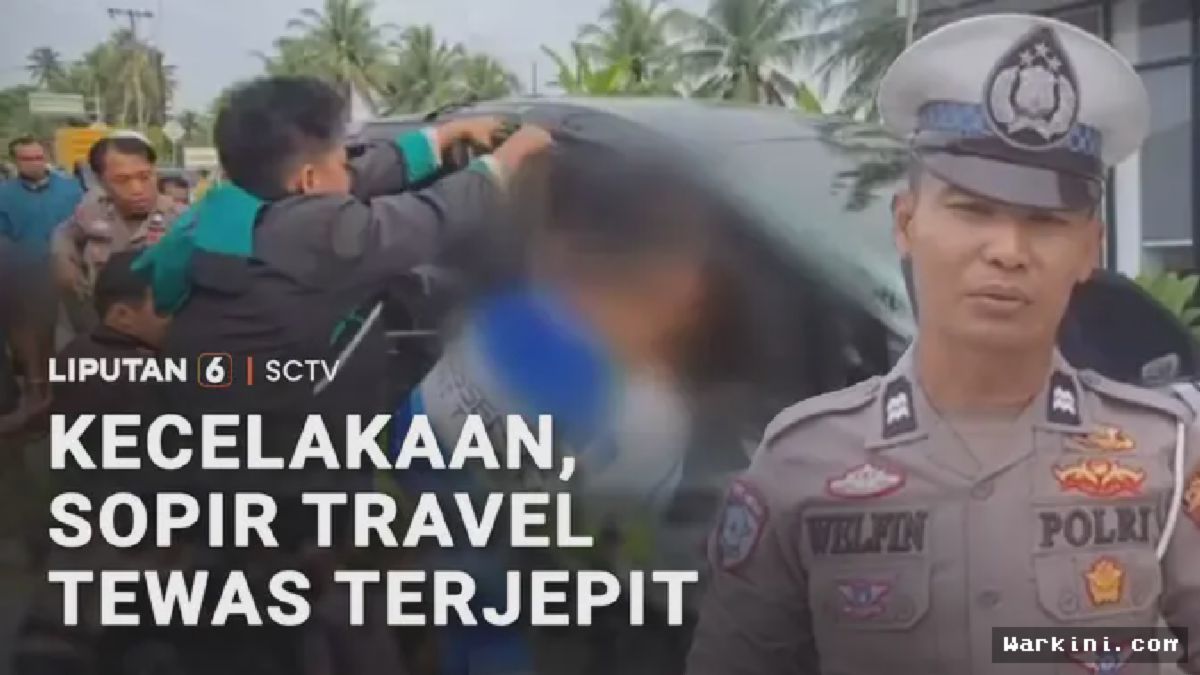 Padang Pariaman — Tabrakan Maut, Sopir Travel Tewas Terjepit di Dalam Kabin