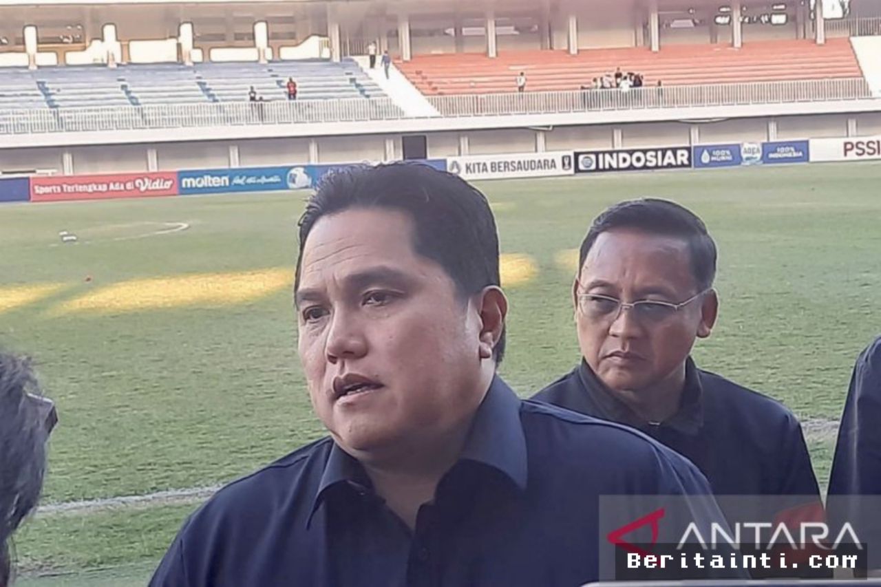 Yogyakarta — Erick Thohir Umumkan Percepatan Renovasi Stadion Mandala Krida
