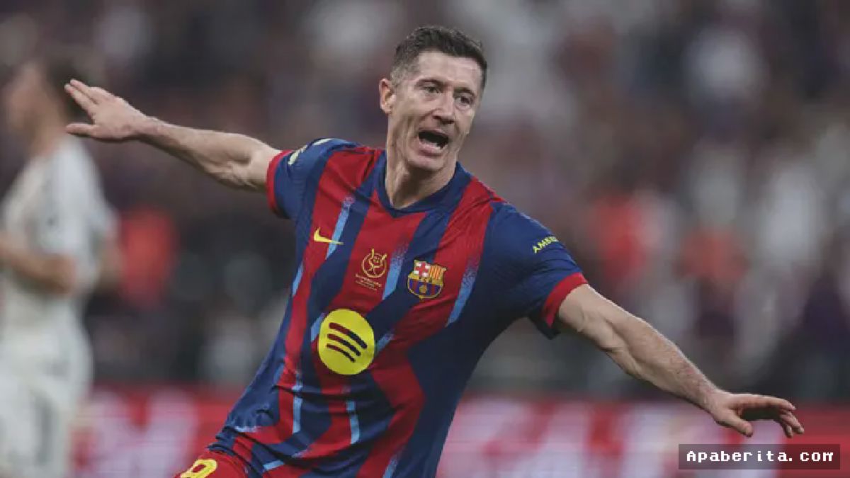 Jeddah — Dua Gol Raphinha Antar Barcelona Juara Piala Super Spanyol