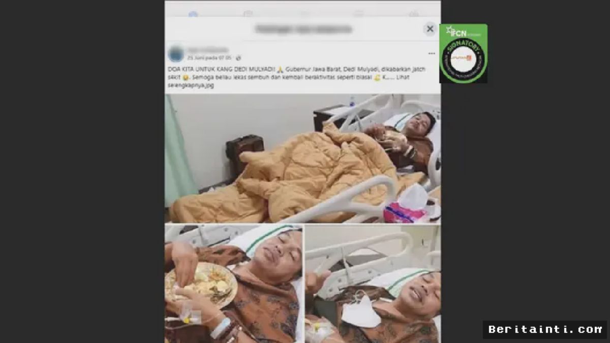 # Klaim Foto Gubernur Jabar Dedi Mulyadi Terbaring Sakit Juni 2026 Terindikasi Disinformasi