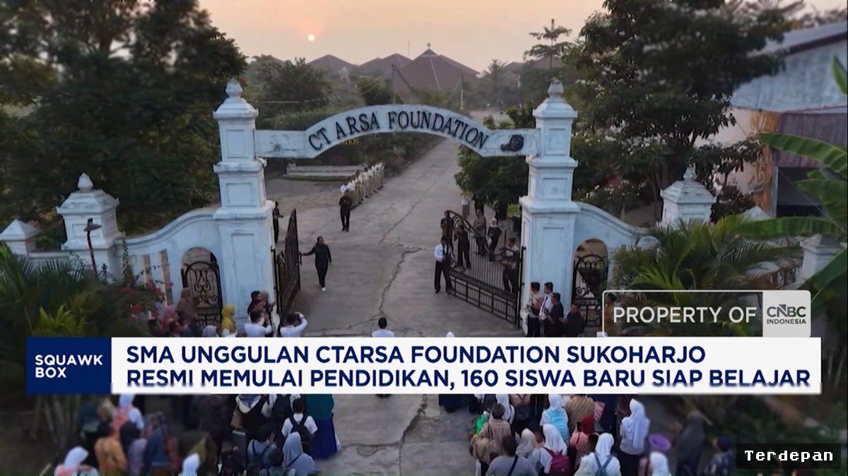 SMA Unggulan CT Arsa Sukoharjo Mulai Perjalanan Perdana Tahun Ajaran Baru