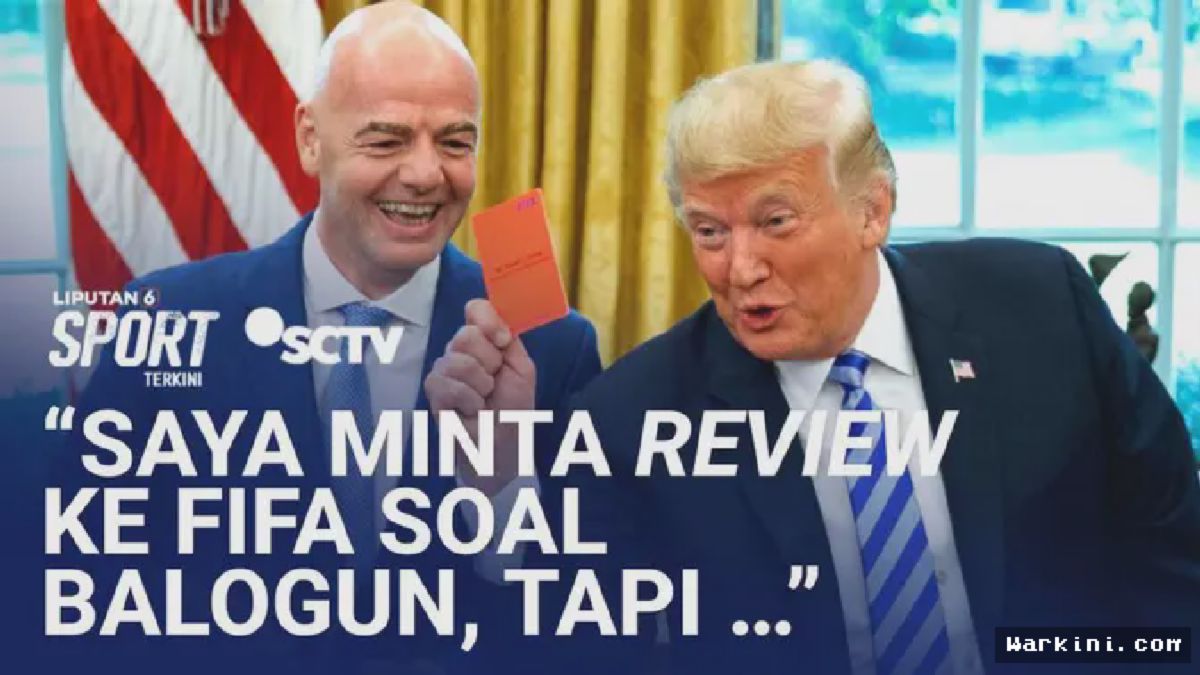Trump Ikut-ikutan Bahas Kartu Merah Balogun: "Maling Rezeki Anak Bola!"