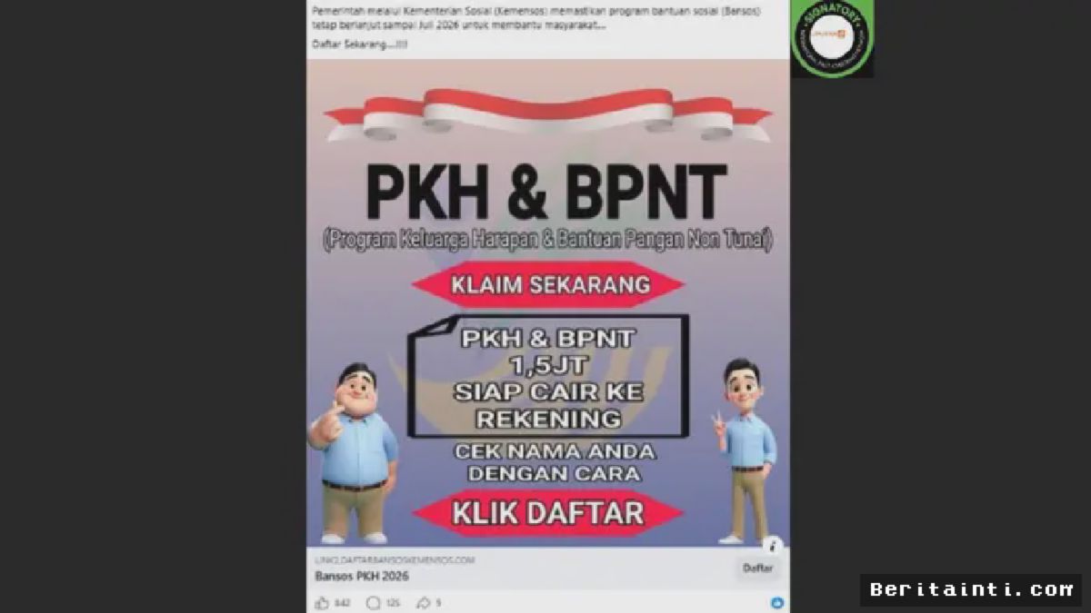 Cek Fakta: Link Bansos PKH-BPNT Rp1,5 Juta Beredar, Ini Fakta dan Dampak Ekonominya